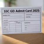 SSC GD Admit Card 2025