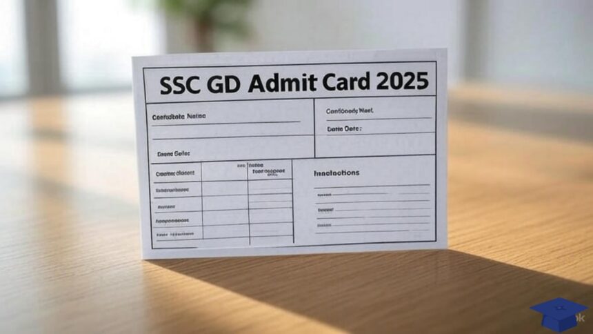 SSC GD Admit Card 2025