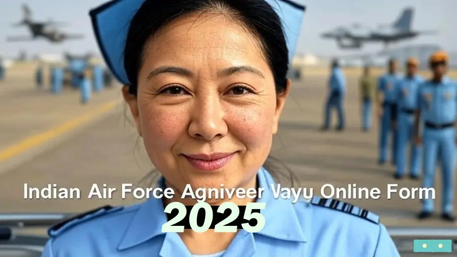Indian Air Force Agniveer Vayu Online Form 2025