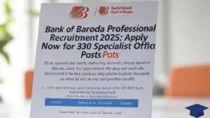 Bank of Baroda Professionals Recruitment 2025