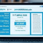 IIT JAM 2026 Schedule Out Registration